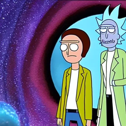 Image similar to rick and morty