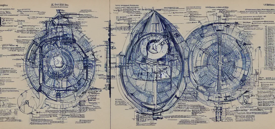 Image similar to A blueprint for a time machine