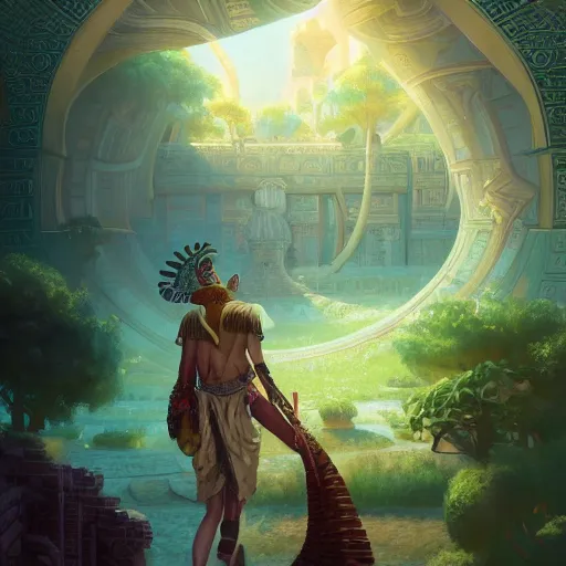 Prompt: highly detailed portrait of thoth the egyptian god, emerald tablets, stephen bliss, unreal engine, fantasy art by greg rutkowski, loish, rhads, ferdinand knab, makoto shinkai and lois van baarle, ilya kuvshinov, rossdraws, tom bagshaw, global illumination, radiant light, detailed and intricate environment