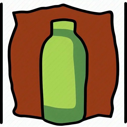 Image similar to health potion, wow, world of warcraft, game icon, flat background