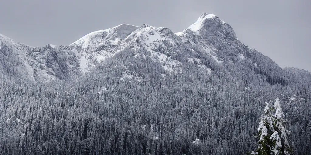 Image similar to snowy mountain backdrop