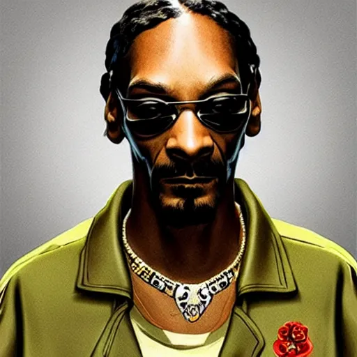 Prompt: snoop dogg as a walking dead character