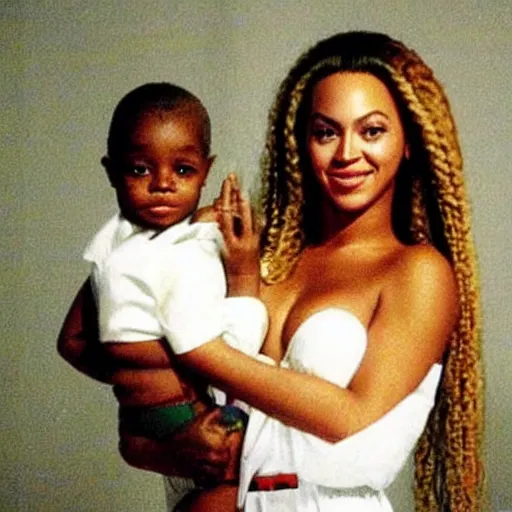 Image similar to Beyoncé as a child