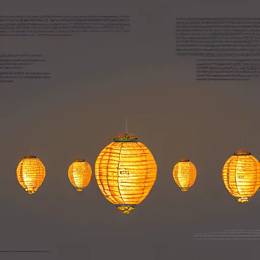 Prompt: concept art, lotus lanterns on the eve of ullambana festival, high resolution, cave temples of dunhuang - style, artstation