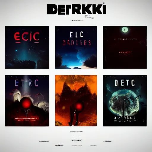 Image similar to Epic Album art cover, DerekB, trending on artstation, award-winning art