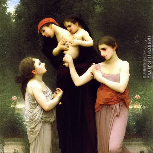 Prompt: a city of munich by william - adolphe bouguereau