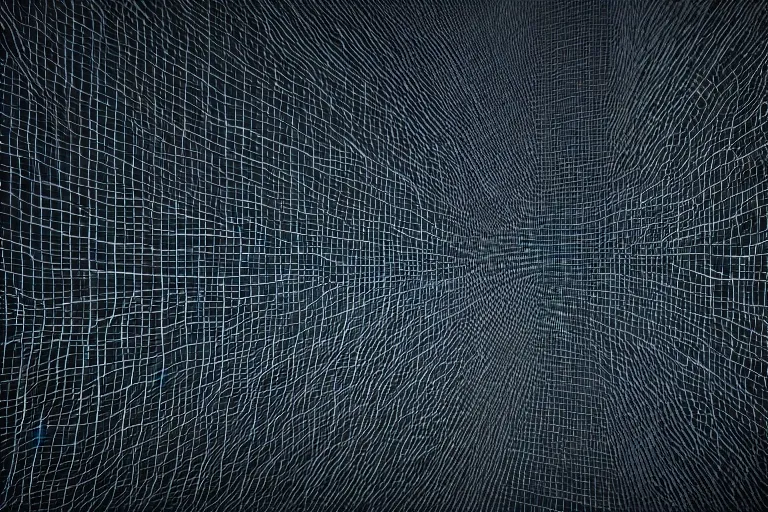 Image similar to x - particles, octane render, cinema 4 d