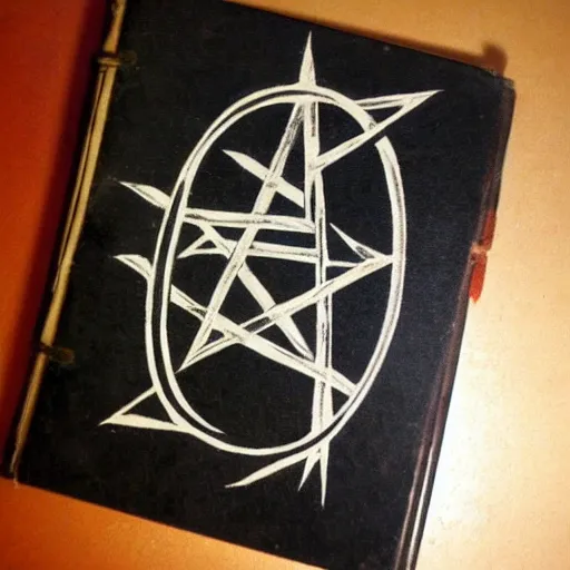 Image similar to magic pentagram iconography old book vintage bible occult rune sketch alchemy