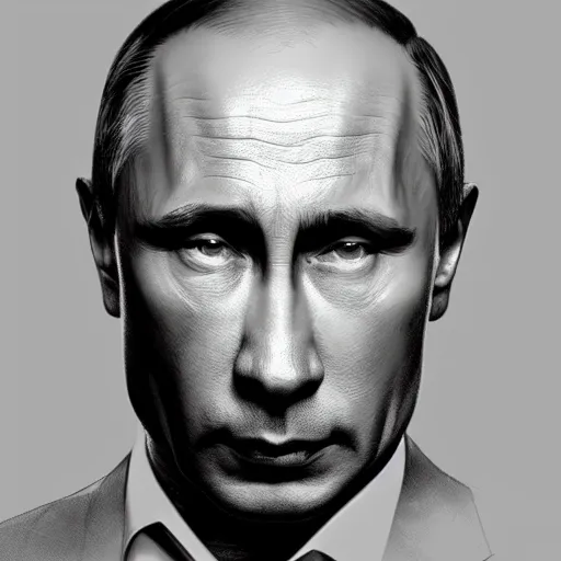 Prompt: vladimir putin, man, highly detailed, 4 k, hdr, smooth, sharp focus, high resolution, artgerm, photorealistic