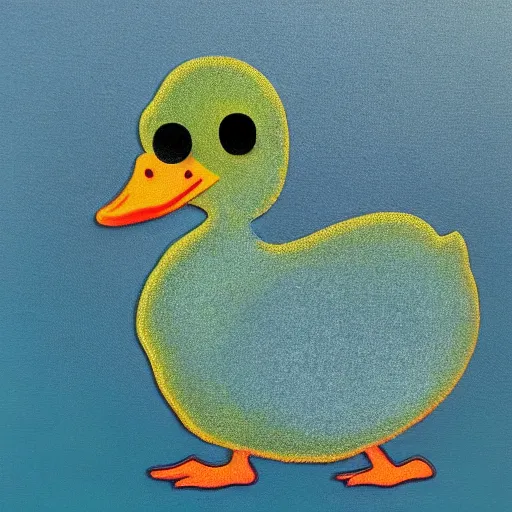 Image similar to a duck with $ bling