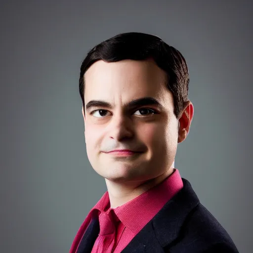 Image similar to Beautiful Portrait Photograph of Ben Shapiro in Poland