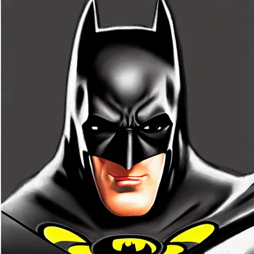 Image similar to batman as a pixar character, portrait