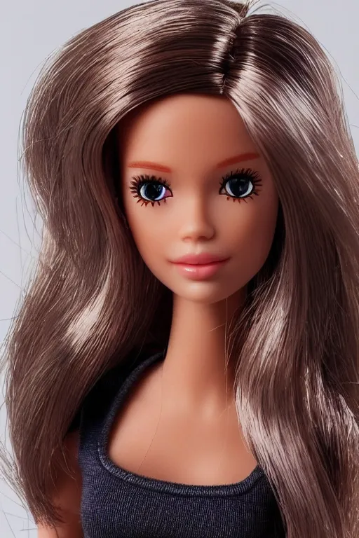 Prompt: invisible barbie doll, photorealistic, highly detailed,