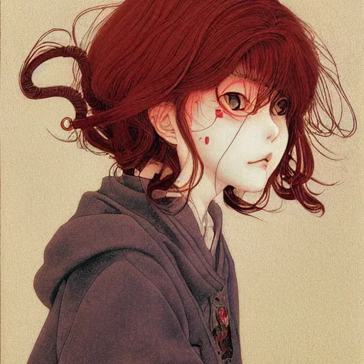 Image similar to prompt : photograph soft light portrait painted in miyazaki color style drawn by katsuhiro otomo and takato yamamoto, inspired by fables, china doll face, smooth face feature, intricate oil painting, high detail, sharp high detail, manga and anime 2 0 0 0