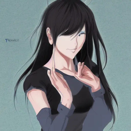 Image similar to portrait of dancer coping with mental illness, anime fantasy illustration by tomoyuki yamasaki, kyoto studio, madhouse, ufotable, trending on artstation