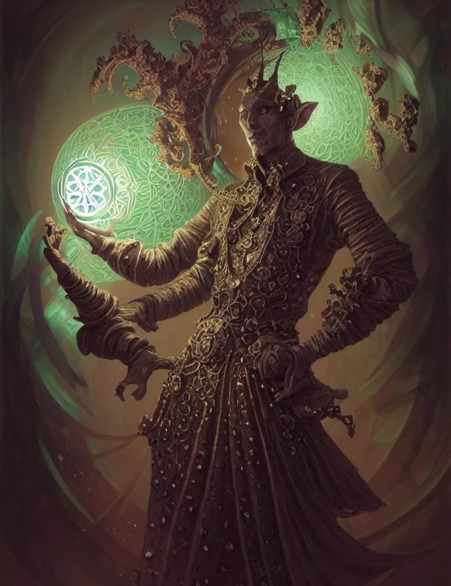 Image similar to front shot of a court jester character, hyperdimensional, bioluminescent hypercubes, dark holography!!!, (((intricate))), elegant, highly detailed, centered, (((artstation, concept art, smooth, sharp focus, artgerm, Tomasz Alen Kopera, Peter Mohrbacher, donato giancola, Joseph Christian Leyendecker, WLOP, Boris Vallejo))), mugshot!!!!!, ugly!!!!!!, octane render, nvidia raytracing demo, octane render, nvidia raytracing demo, octane render, nvidia raytracing demo, grainy, muted, 8K, digitalblasphemy, metatron