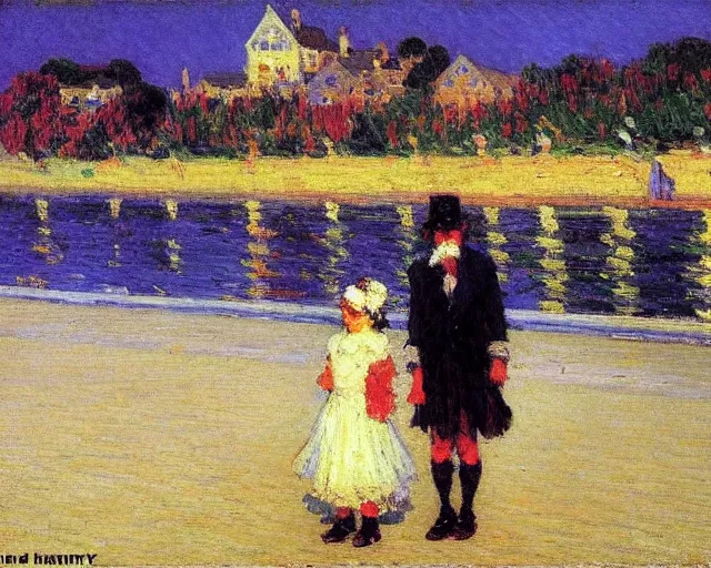 Image similar to edward henry potthast