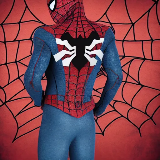 Image similar to Spiderman wearing hoodie, realistic photo