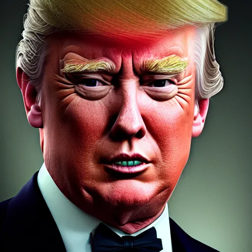 Image similar to film still photo portrait of the president of the united states in 2 0 6 9, realistic, hyperrealistic, 8 k resolution, hd quality, very detailed, highly detailed, intricate details, real life, real world, trending on artstation, digital art, really realistic, very realistic, headshot, head in frame, photograph, portrait