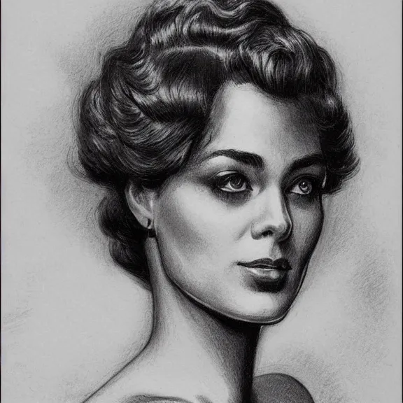 Image similar to a highly detailed portrait in the style of boris vallejo and in the style of charles dana gibson.