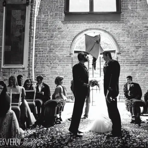 Image similar to a lovely gay wedding