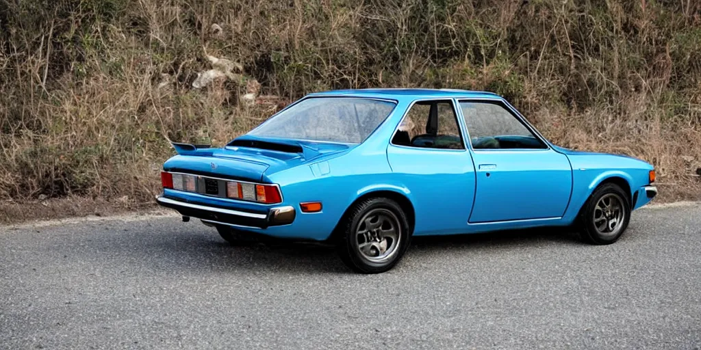 Prompt: “1970s Subaru WRX”