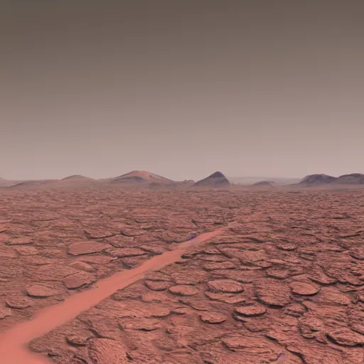 Image similar to city on mars