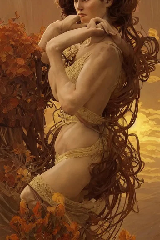 Prompt: civilization on the sun, intricate, elegant, dramatic lighting, rugged face, highly detailed, lifelike, photorealistic, digital painting, artstation, illustration, concept art, smooth, sharp focus, art by John Collier and Albert Aublet and Krenz Cushart and Artem Demura and Alphonse Mucha