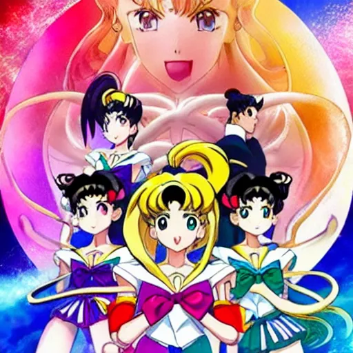 Image similar to sailor moon eternal is a japanese animated action fantasy film