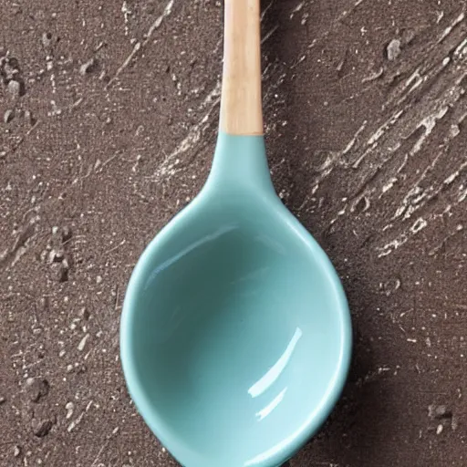 Prompt: cup in the spoon