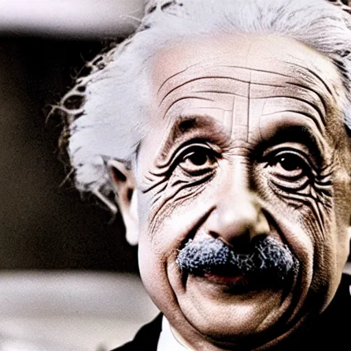 Image similar to Albert Einstein in a starfleet uniform from the new Star Trek movie