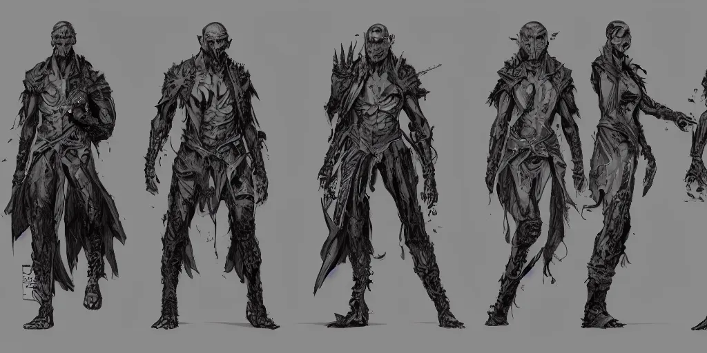 Image similar to blackstar, character sheet, concept design, contrast, kim jung gi, greg rutkowski, zabrocki, karlkka, jayison devadas, trending on artstation, 8 k, ultra wide angle, pincushion lens effect