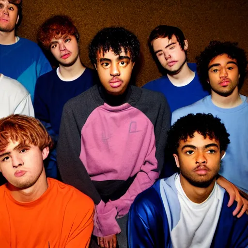 Prompt: brockhampton portrait