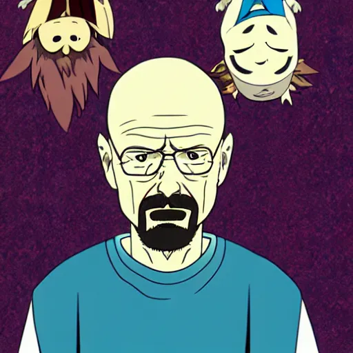 Image similar to Walter White, anime key visual