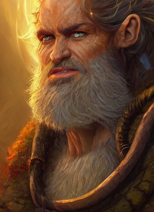 Image similar to ugly male, ultra detailed fantasy, dndbeyond, bright, colourful, realistic, dnd character portrait, full body, pathfinder, pinterest, art by ralph horsley, dnd, rpg, lotr game design fanart by concept art, behance hd, artstation, deviantart, hdr render in unreal engine 5