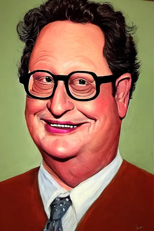 Image similar to Wayne Knight in an Elizabeth portrait, highly detailed,