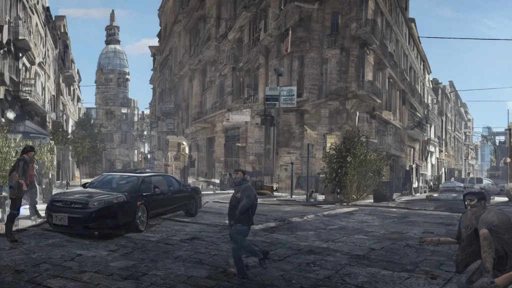 Image similar to Screenshot from Watchdogs in Marseille