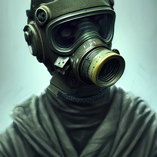 Image similar to gas - mask, techwear, sci - fi, intricate, elegant, highly detailed, digital painting, artstation, concept art, smooth, sharp focus, illustration, by bartek fedyczak, erak note, tooth wu, neil richards, kan liu, siwoo kim, jisu choe