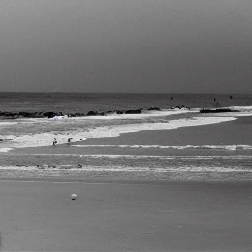 Image similar to Barbara Schöneberger, 1990, walking on the beach. Award-winning photograph.