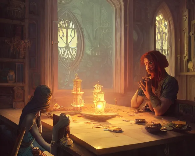 Image similar to photography of gregory crewdson, deep focus, d & d, fantasy, intricate, elegant, highly detailed, digital painting, artstation, concept art, matte, sharp focus, illustration, hearthstone, art by artgerm and greg rutkowski and alphonse mucha