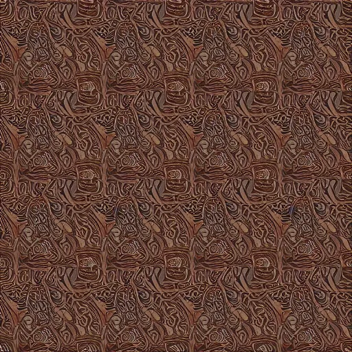 Image similar to batik hoodie pattern, dark brown, trendsetter, fashion of the year, fiction, stability, intricate, elegant, 8 k, uhd, justify, artstation, concept art, matte, sharp focus, illustration, consistent, highly detailed object content, proportional object content