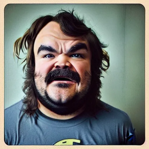 Prompt: “the effects meth has had on Jack Black”