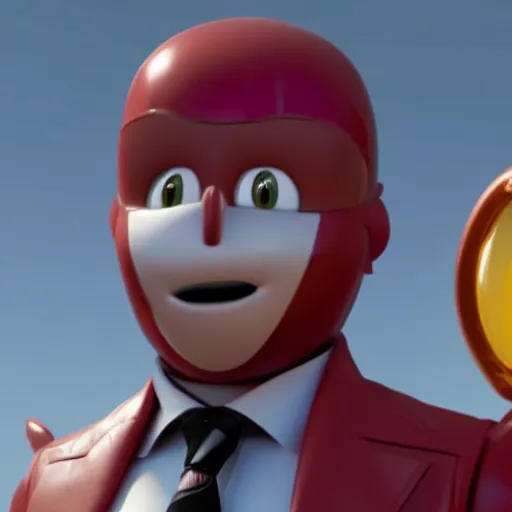 Image similar to elon musk as doctor eggman in sonic live action movie , 8k resolution, full HD, cinematic lighting, award winning, anatomically correct