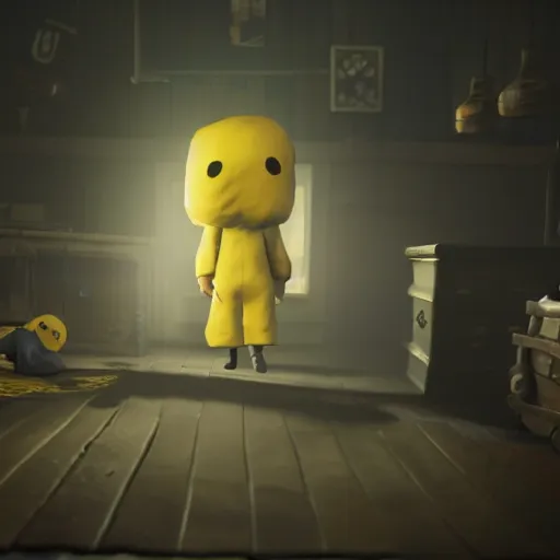 Image similar to six from little nightmares screenshot