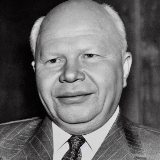 Prompt: photo of khrushchev as baron harkonen