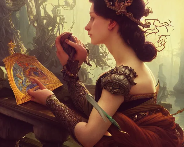 Image similar to photography of hans baldung, deep focus, d & d, fantasy, intricate, elegant, highly detailed, digital painting, artstation, concept art, matte, sharp focus, illustration, hearthstone, art by artgerm and greg rutkowski and alphonse mucha