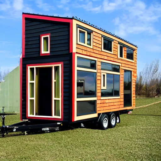 Image similar to a tiny house for gamers