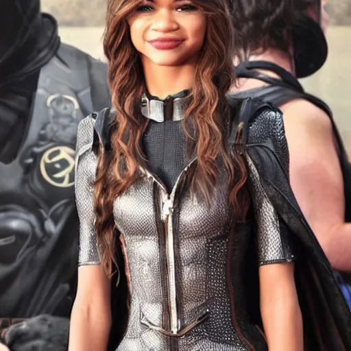 Image similar to zendaya catwoman