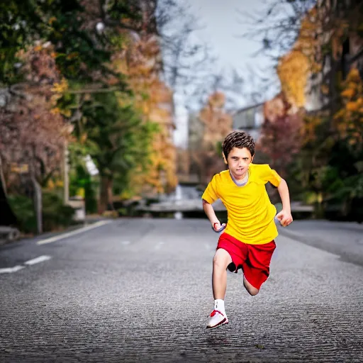 Image similar to Athletic boy running Nikon D800, 85 mm, aperture F/2.8, 1/200th second shutter speed, ISO 200