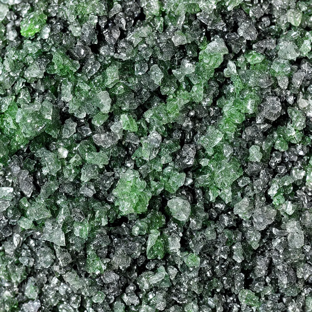 Prompt: real natural moldavite crystal texture